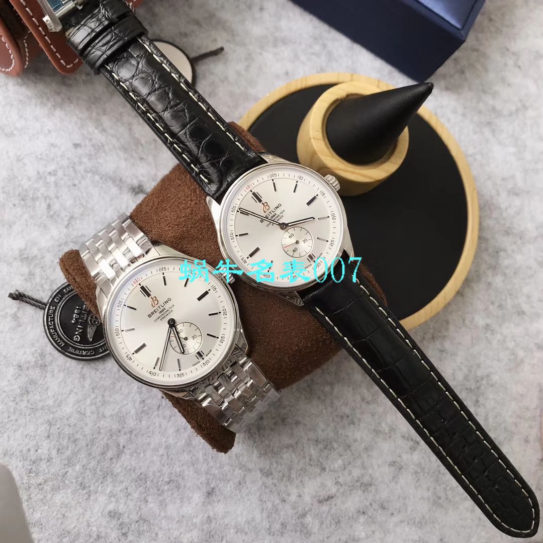 【Breitling渠道原单】百年灵璞雅系列A37340351G1A1，A37340351G1X2腕表 / BL119