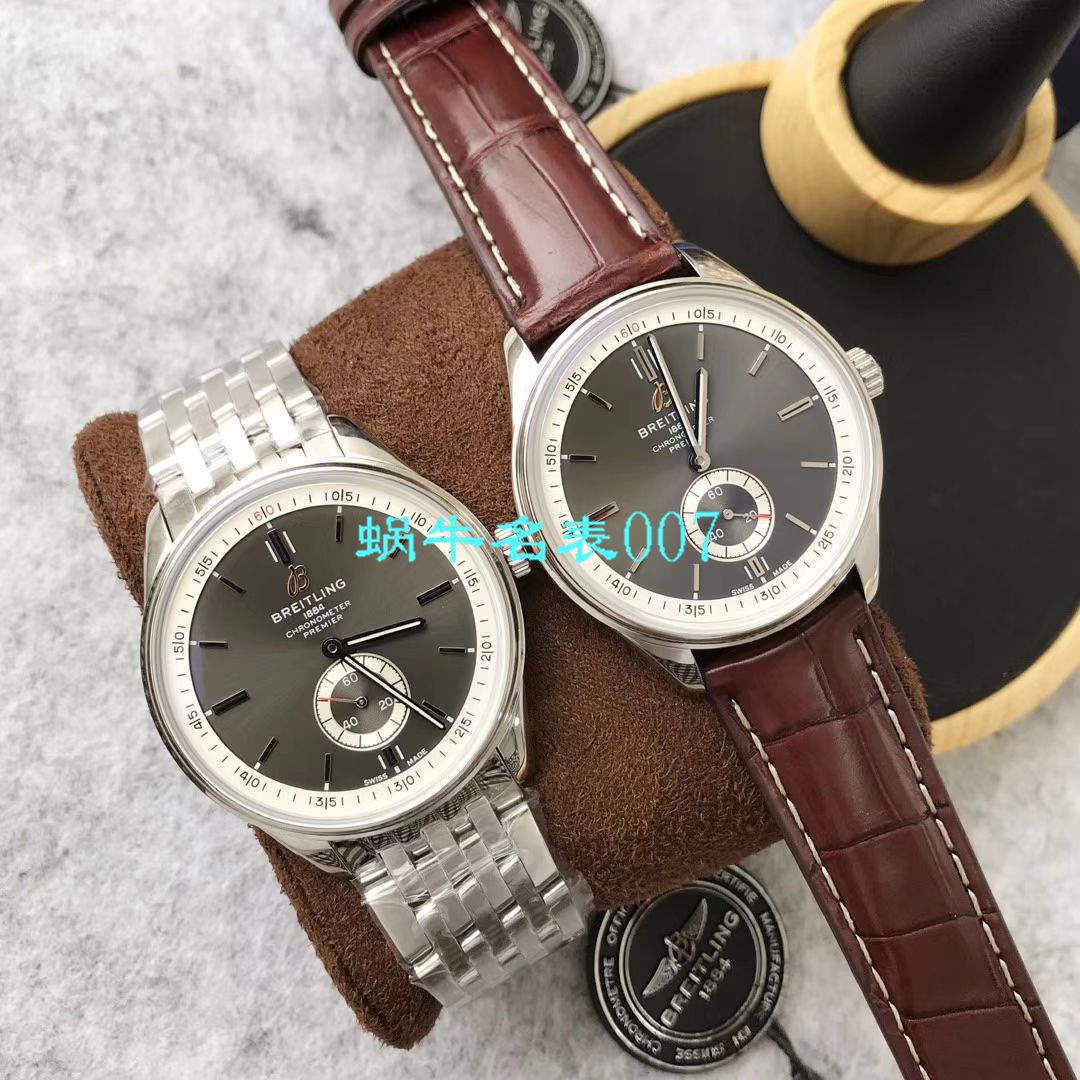 【Breitling渠道原单】百年灵璞雅系列A37340351B1A1，A37340351B1X2腕表 / BL118