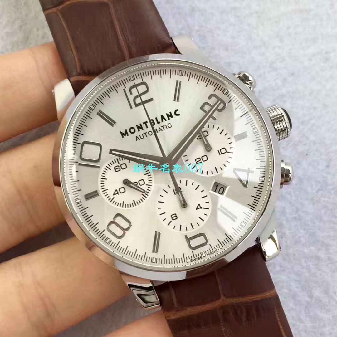 【台湾厂一比一顶级复刻手表】万宝龙时光行者系列09671腕表 / MB010