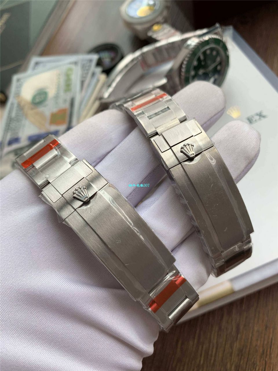 【视频评测最完‎美复刻高仿​Rolex绿水鬼‎SUBN厂V10升​级版】劳力士潜航者型系列116610LV-97200绿盘腕表 / R392