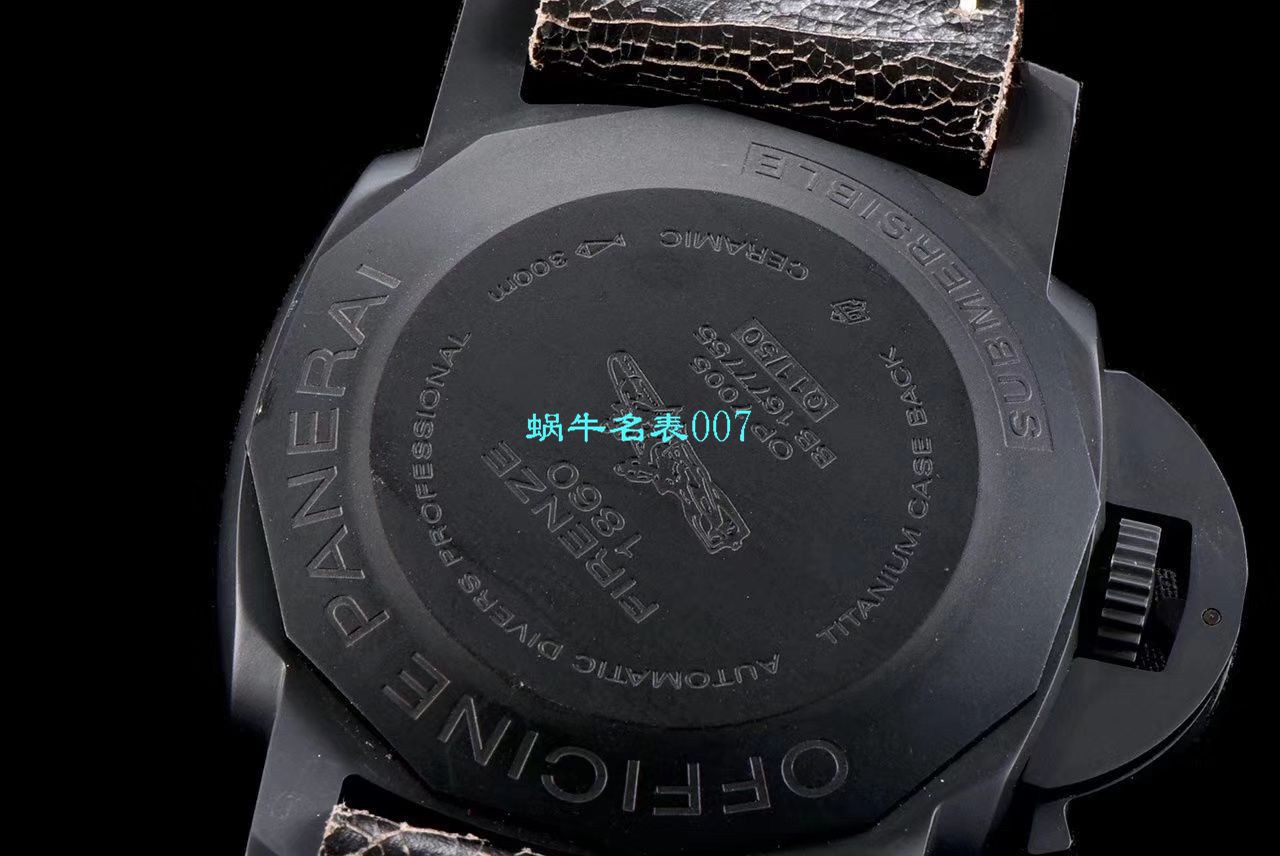 【XF厂Panerai复刻高仿表】沛纳海LUMINOR 1950系列PAM00607腕表 / PAM607
