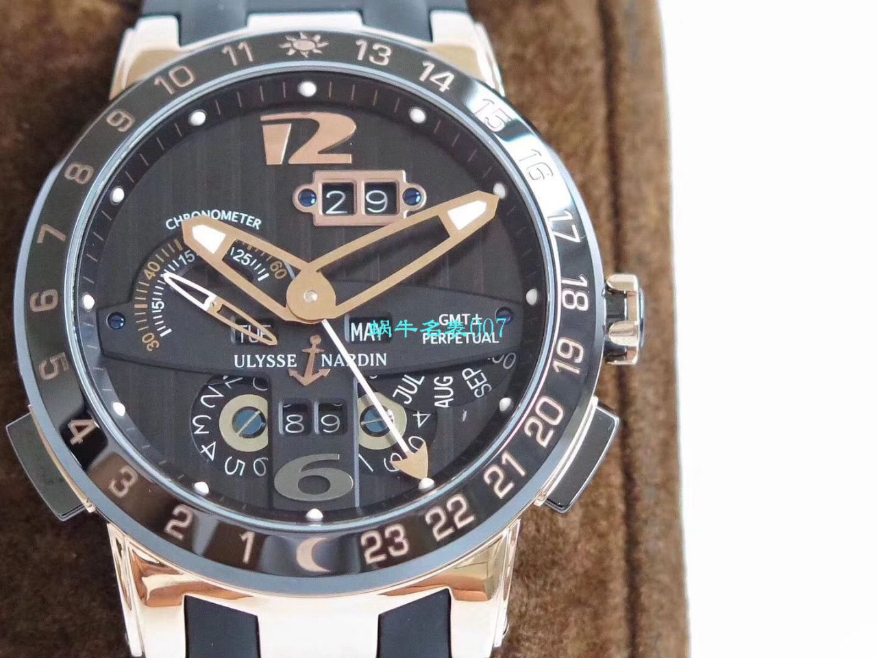 【评测TWA雅典复刻手表】雅典表复杂功能系列326-03腕表 