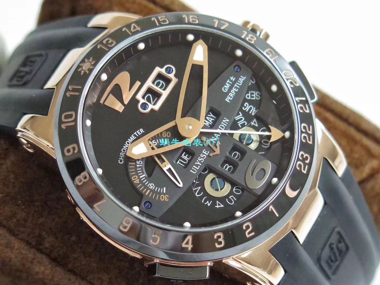 【评测TWA雅典复刻手表】雅典表复杂功能系列326-03腕表 