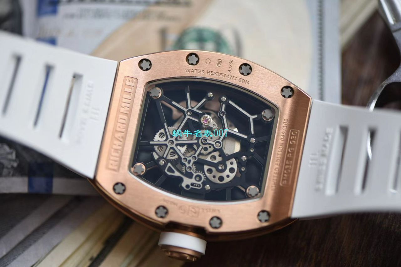 【视频评测KV台湾厂复刻手表】理查德米勒RICHARD MILLE RM 035 Americas ＂美国公牛＂纪念版 