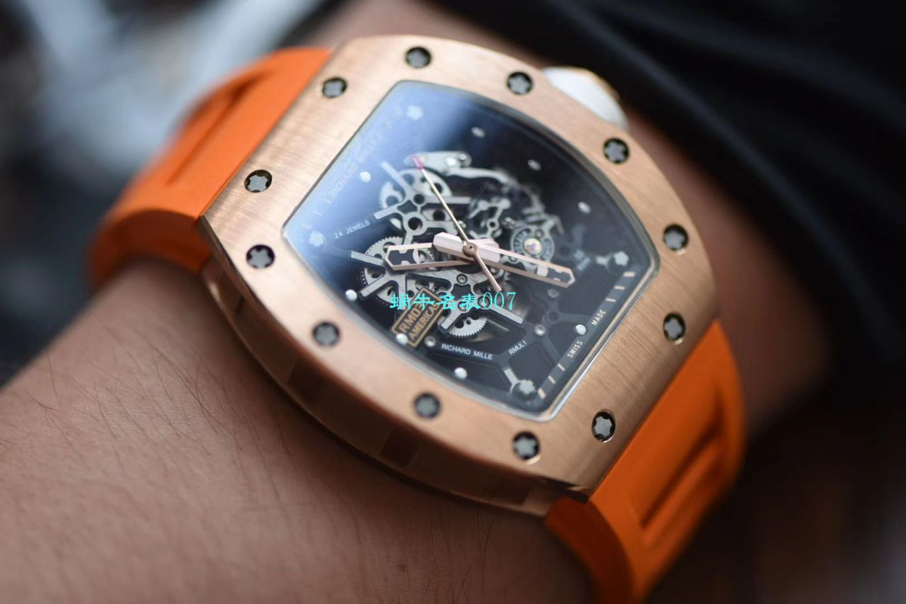 【视频评测KV台湾厂复刻手表】理查德米勒RICHARD MILLE RM 035 Americas ＂美国公牛＂纪念版 / KV035GNIU