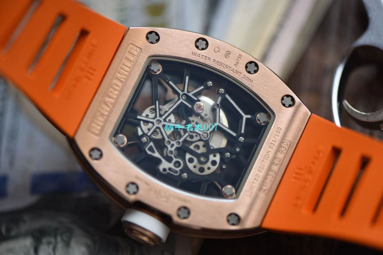 【视频评测KV台湾厂复刻手表】理查德米勒RICHARD MILLE RM 035 Americas ＂美国公牛＂纪念版 / KV035GNIU