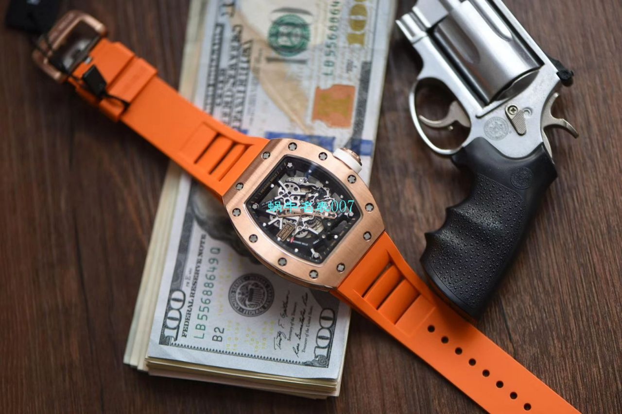 【视频评测KV台湾厂复刻手表】理查德米勒RICHARD MILLE RM 035 Americas ＂美国公牛＂纪念版 / KV035GNIU