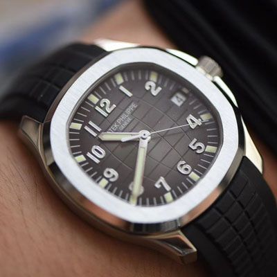 【V6厂鹦鹉螺复刻手表】百达翡丽AQUANAUT系列5167A-001，5167R-001，5168G-001三色腕表