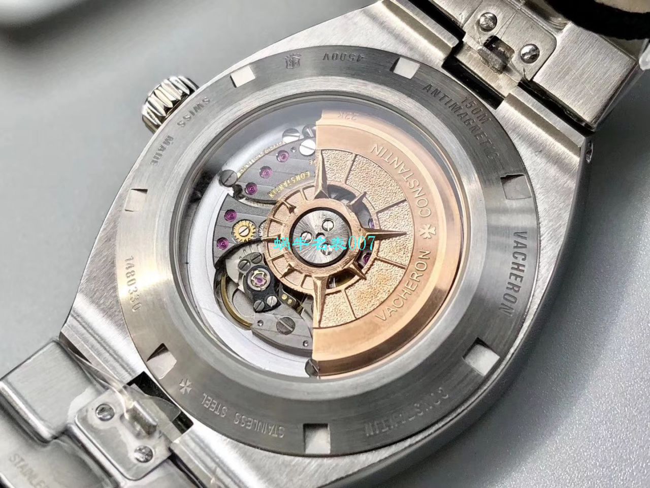 【8F厂Vacheron Constantin复刻手表】江诗丹顿纵横四海系列7700V/110A-B172，7700V/110A-B129，7700V/110A-B176腕表 / JS201