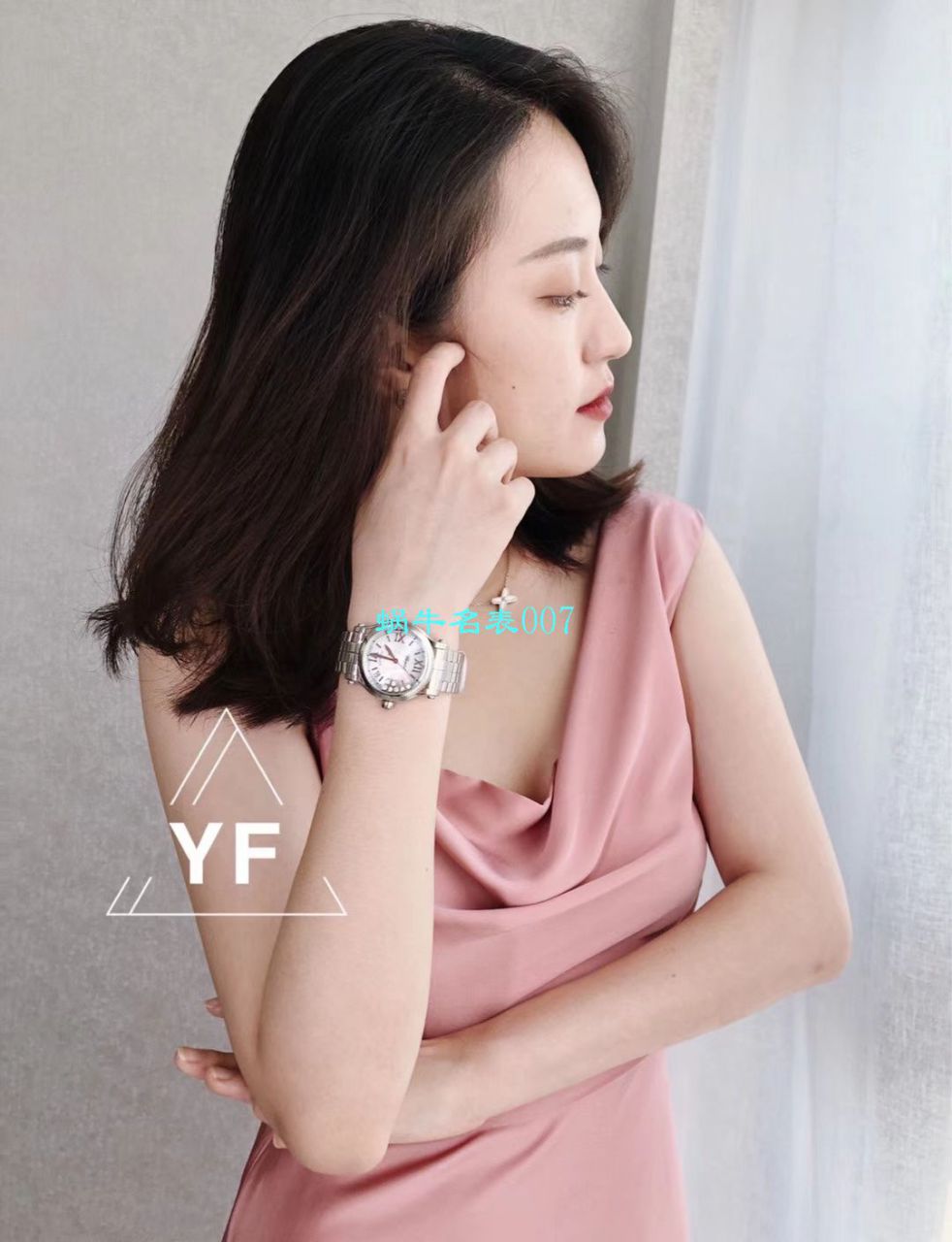 【YF厂顶级复刻高仿女表】萧邦HAPPY DIAMONDS系列277472-5002,278559-6002,278582-3002腕表 / XB051
