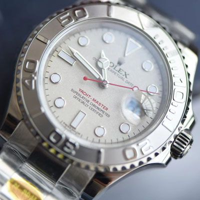 【视频评测N厂Rolex复刻手表】904钢劳力士游艇名仕YM型系列116622-78760 银盘腕表价格报价