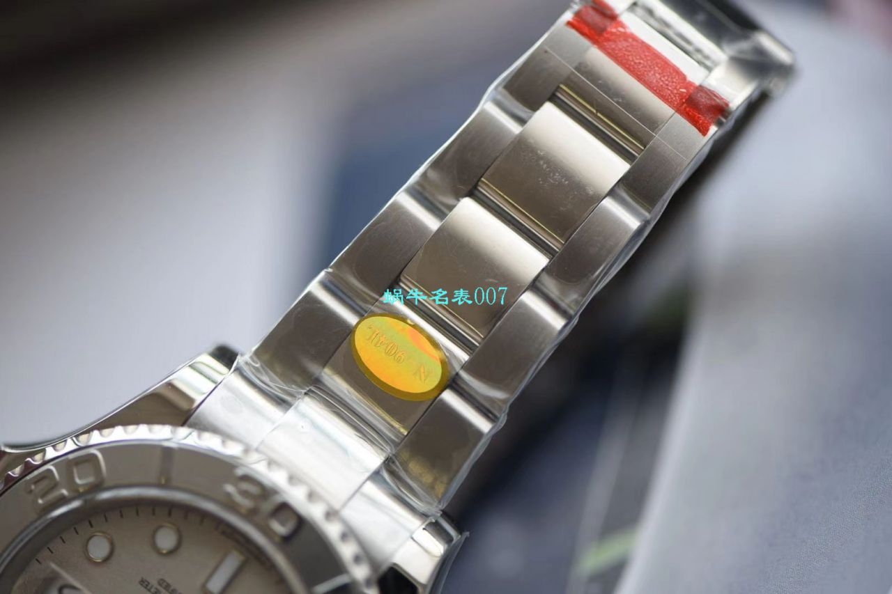 【视频评测N厂Rolex复刻手表】904钢劳力士游艇名仕YM型系列116622-78760 银盘腕表 