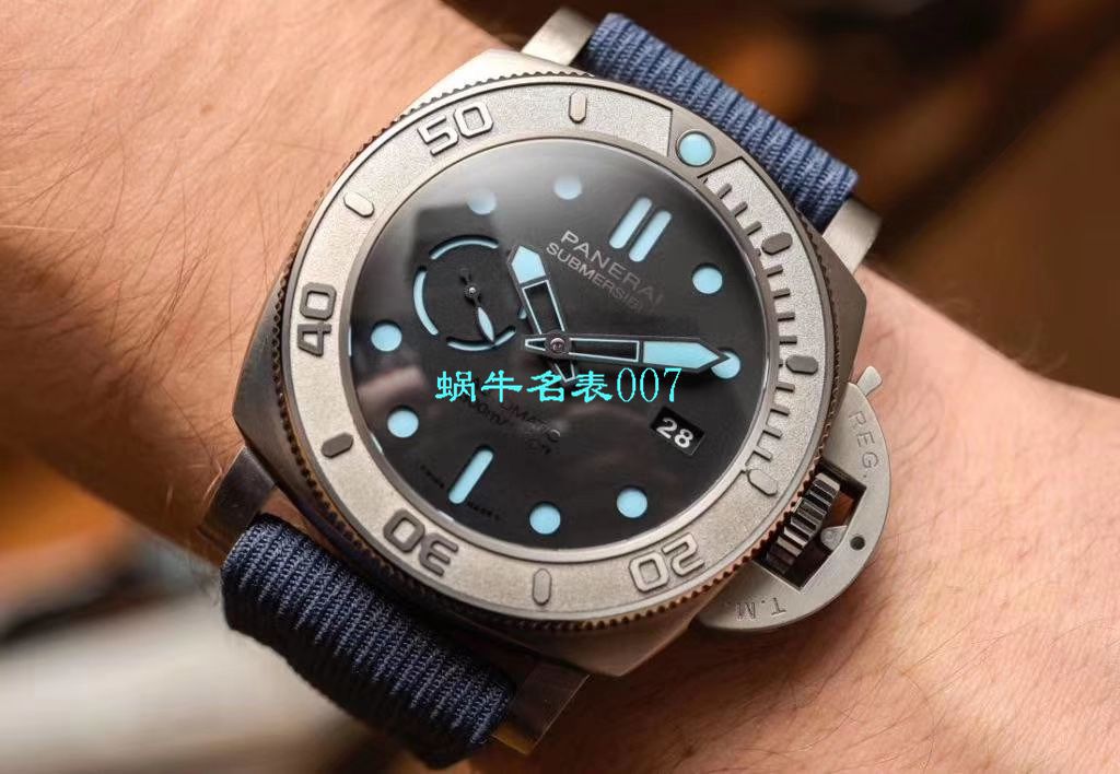 【VS厂新款发售：PAM985-47mm一比一超A高仿手表】沛纳海SUBMERSIBLE 潜行系列PAM00985腕表 / VSPAM985