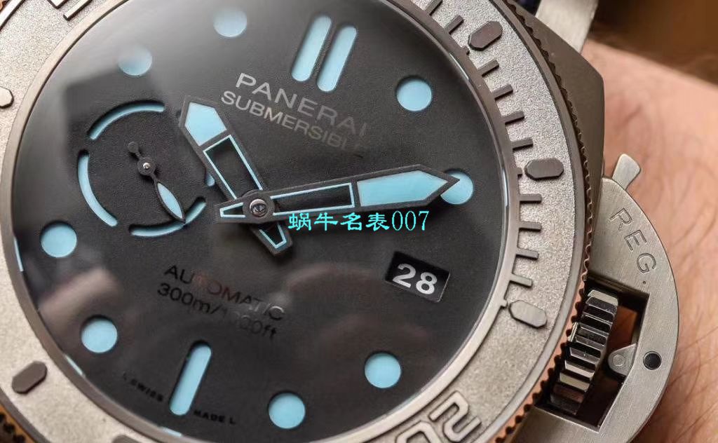 【VS厂新款发售：PAM985-47mm一比一超A高仿手表】沛纳海SUBMERSIBLE 潜行系列PAM00985腕表 