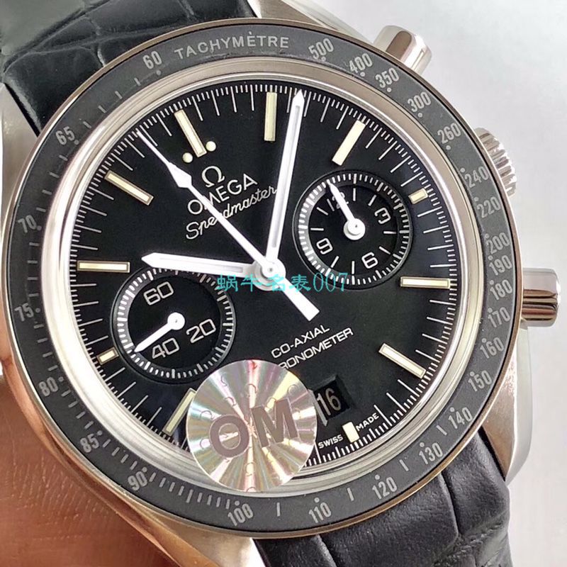 OM厂最新力作欧米茄赛车计时码表【SPEEDMASTER】超霸系列329.30.44.51.01.002，329.33.44.51.01.001腕表 