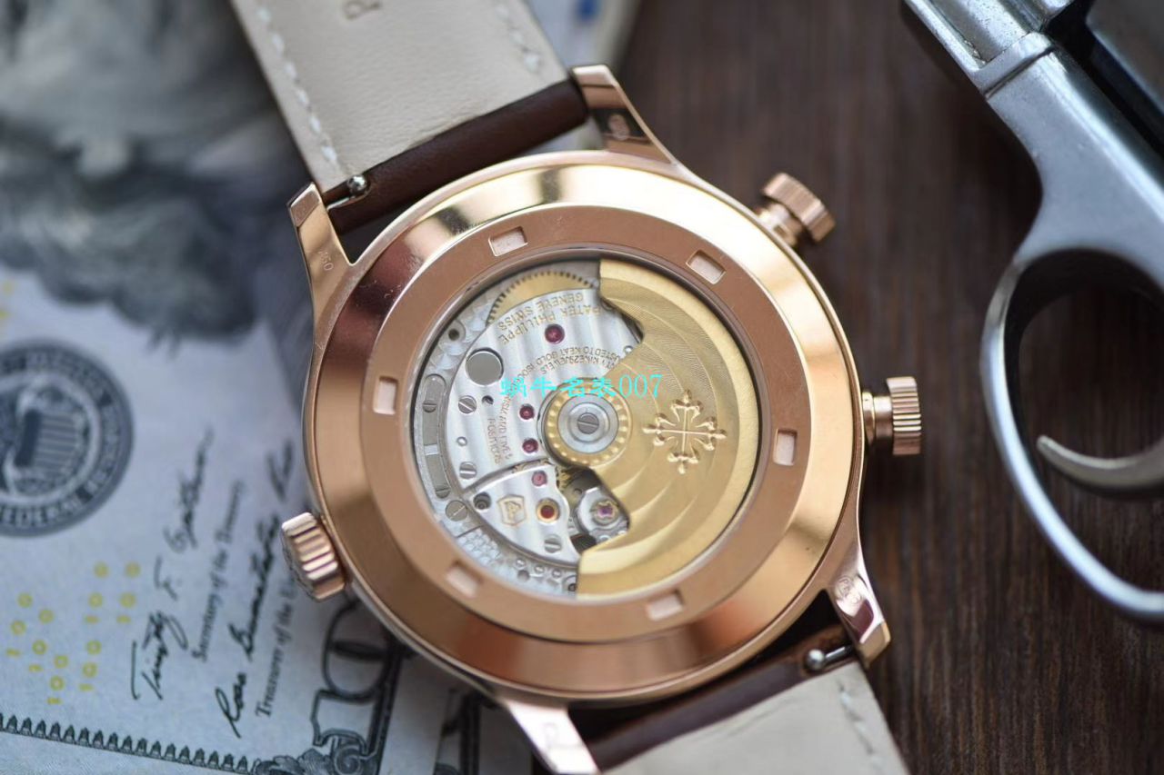 【视频评测GP厂复刻手表价格】百达翡丽复杂功能计时系列5524R-001腕表 