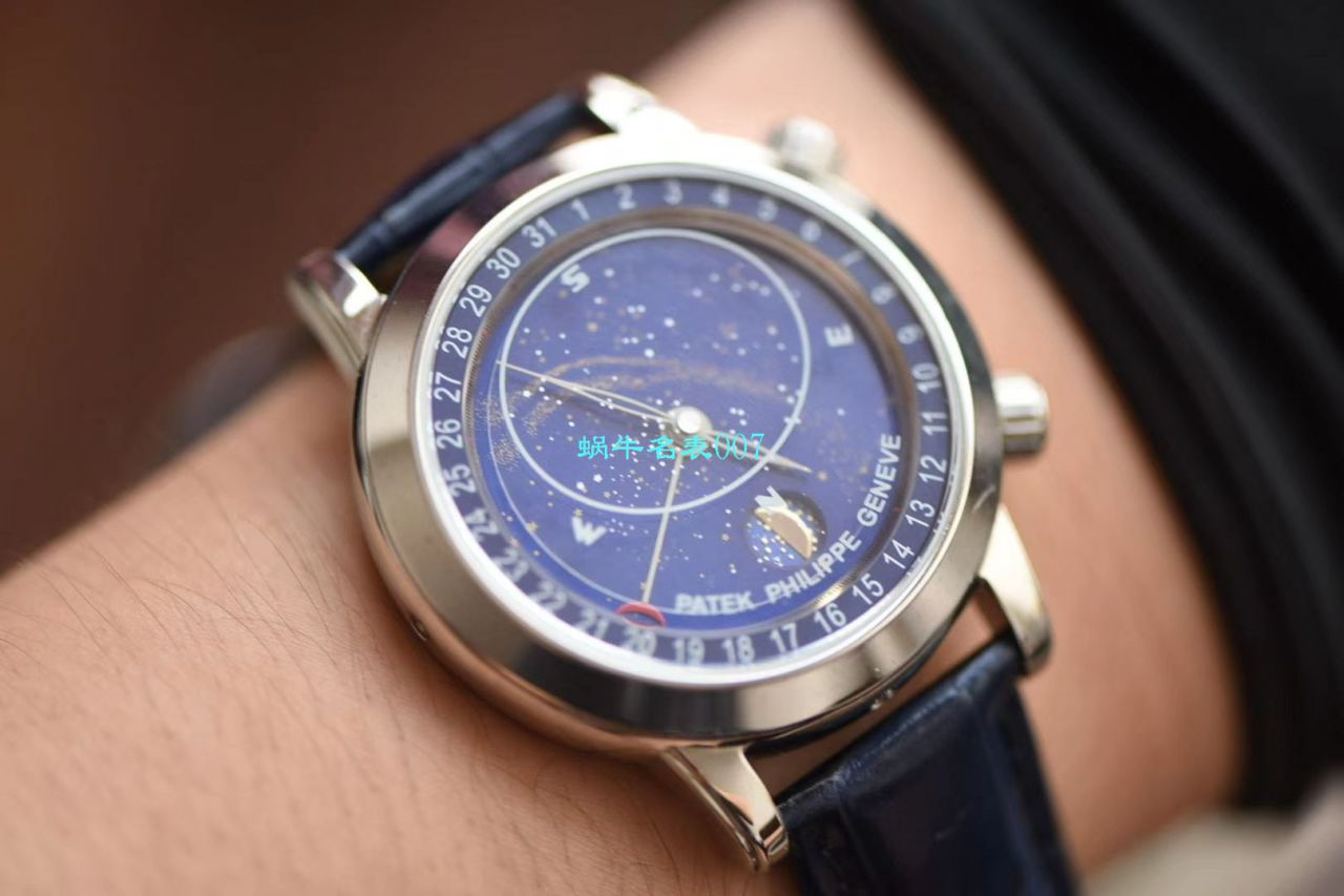 【台湾厂PATEK PHILIPPE 璀璨星空升级版～】百达翡丽超级复杂功能计时系列6104R腕表 