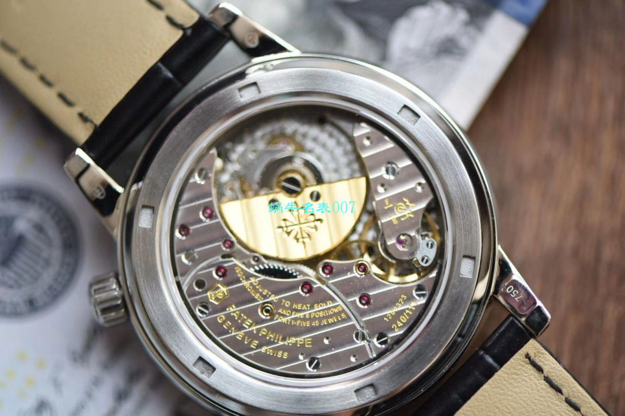 【台湾厂PATEK PHILIPPE 璀璨星空升级版～】百达翡丽超级复刻高仿复杂功能计时系列6104R腕表 / BD251