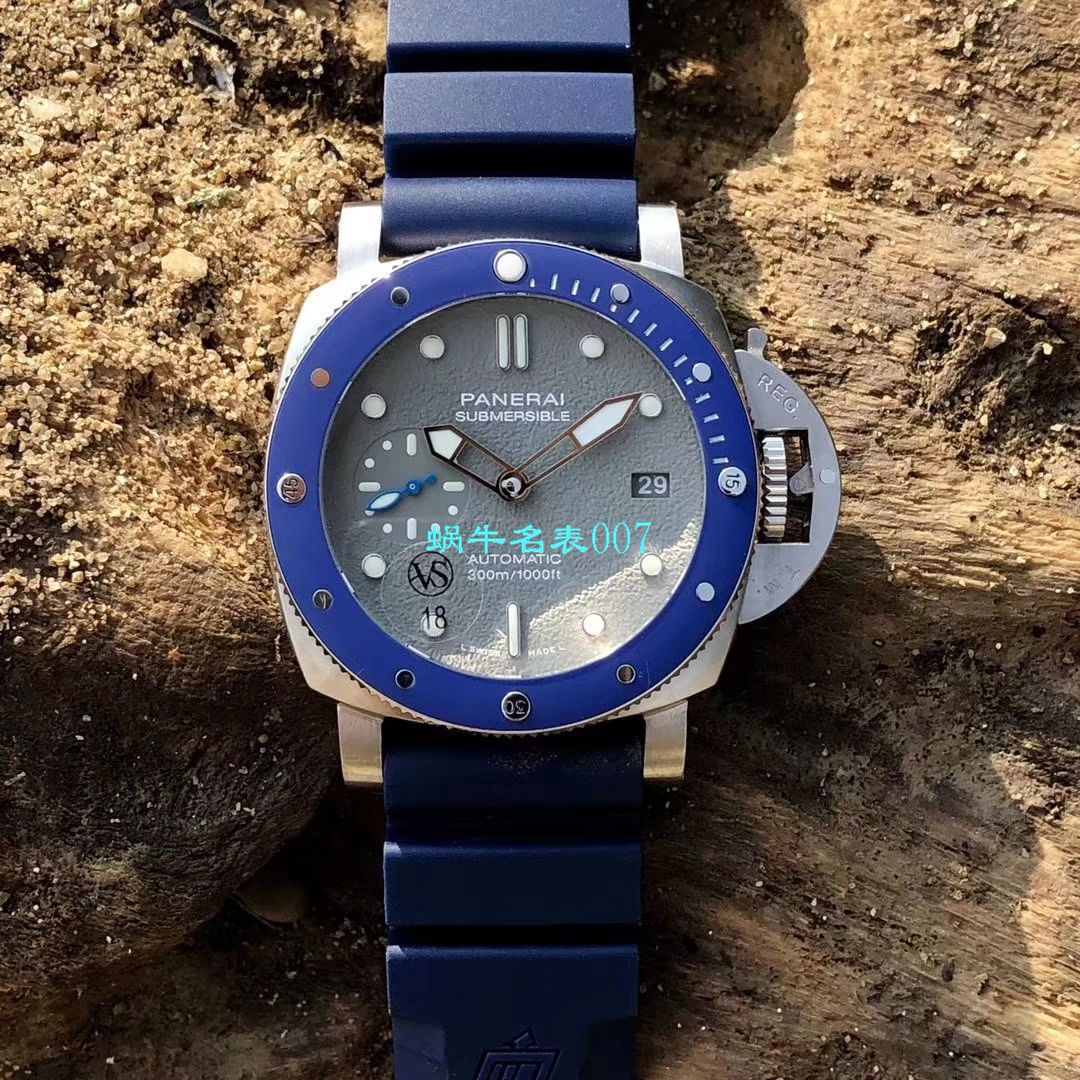 VS厂顶级复刻表 SIHH2019蓝主角PAM959沛纳海SUBMERSIBLE 潜行系列PAM00959腕表 