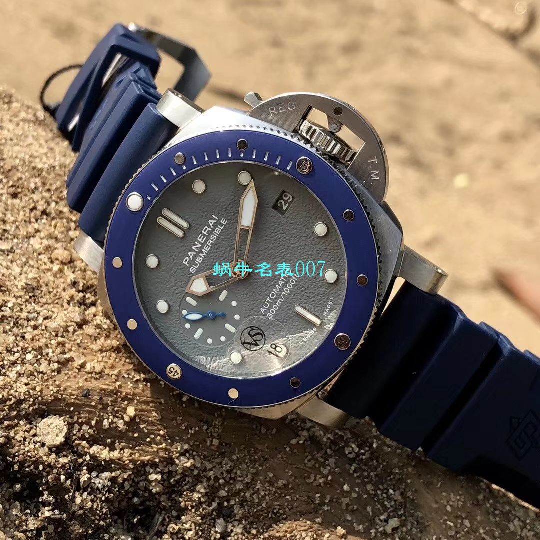 VS厂顶级复刻表 SIHH2019蓝主角PAM959沛纳海SUBMERSIBLE 潜行系列PAM00959腕表 / VSPAM959