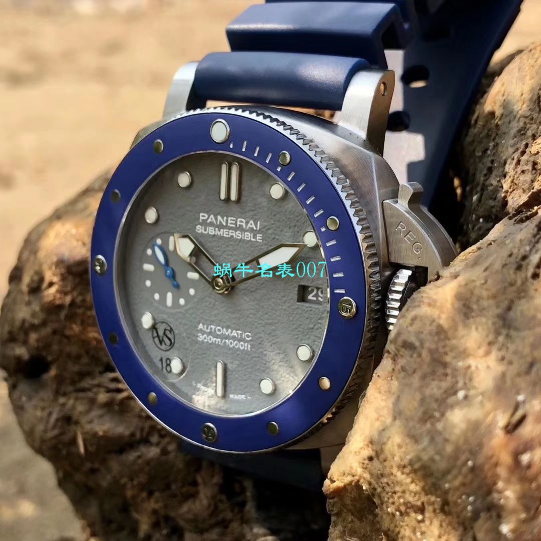 VS厂顶级复刻表 SIHH2019蓝主角PAM959沛纳海SUBMERSIBLE 潜行系列PAM00959腕表 / VSPAM959