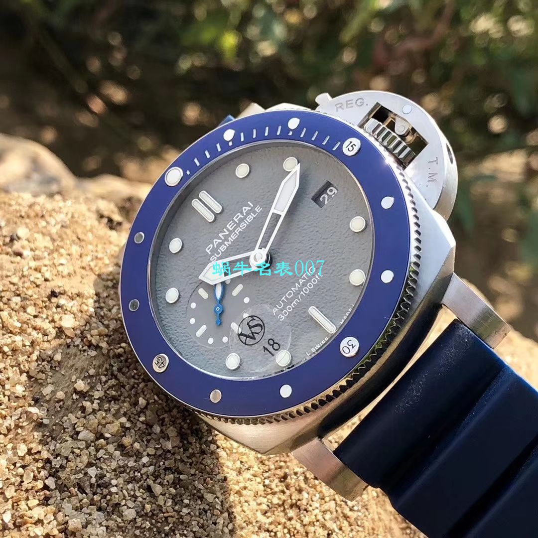 VS厂顶级复刻表 SIHH2019蓝主角高仿PAM959沛纳海SUBMERSIBLE 潜行系列PAM00959腕表 / VSPAM959