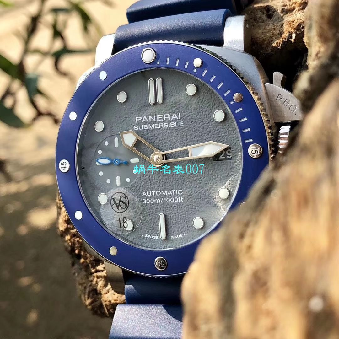 VS厂顶级复刻表 SIHH2019蓝主角PAM959沛纳海SUBMERSIBLE 潜行系列PAM00959腕表 