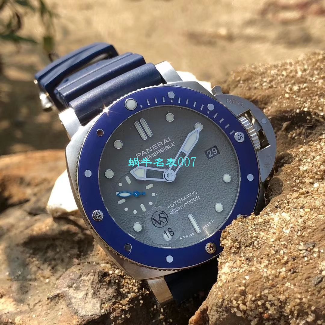 VS厂顶级复刻表 SIHH2019蓝主角PAM959沛纳海SUBMERSIBLE 潜行系列PAM00959腕表 / VSPAM959