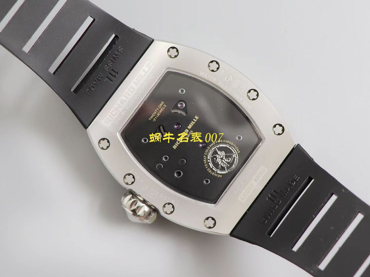 【TW厂复刻手表】RICHARD MILLE理查德米勒男士系列RM 057腕成龙盘​龙陀飞​轮​腕​表 