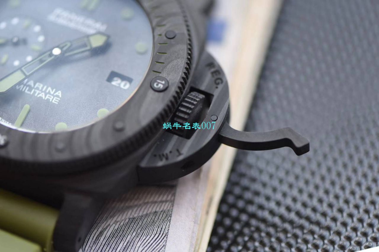 【VS厂新品军绿色英雄情结复刻手表】沛纳海SUBMERSIBLE 潜行系列PAM00961腕表 
