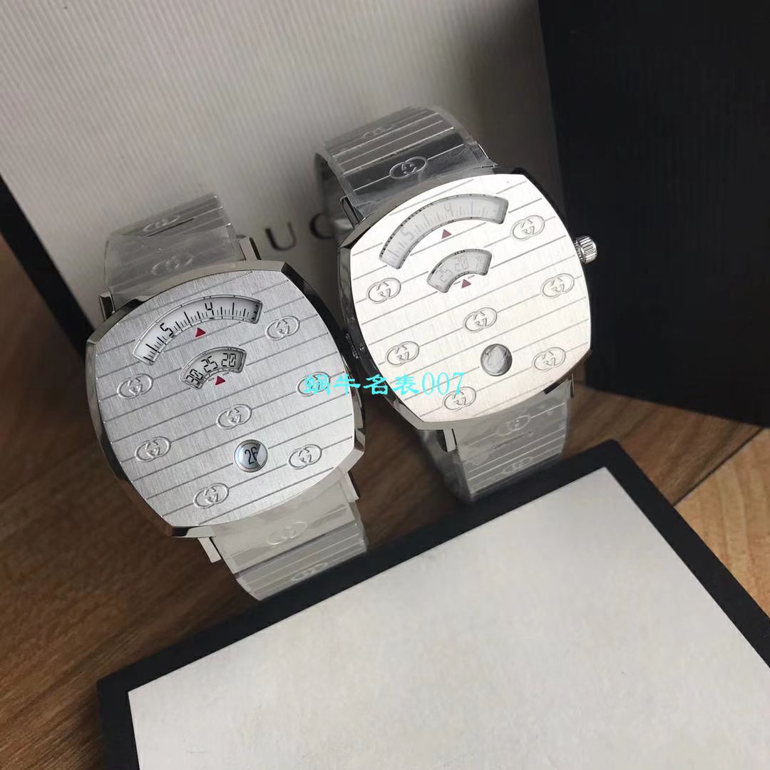 【渠道原单】original Gucci,‌古驰‌新款 Grip‌系列腕表YA157403，YA157401手表 / GUCCIKK19