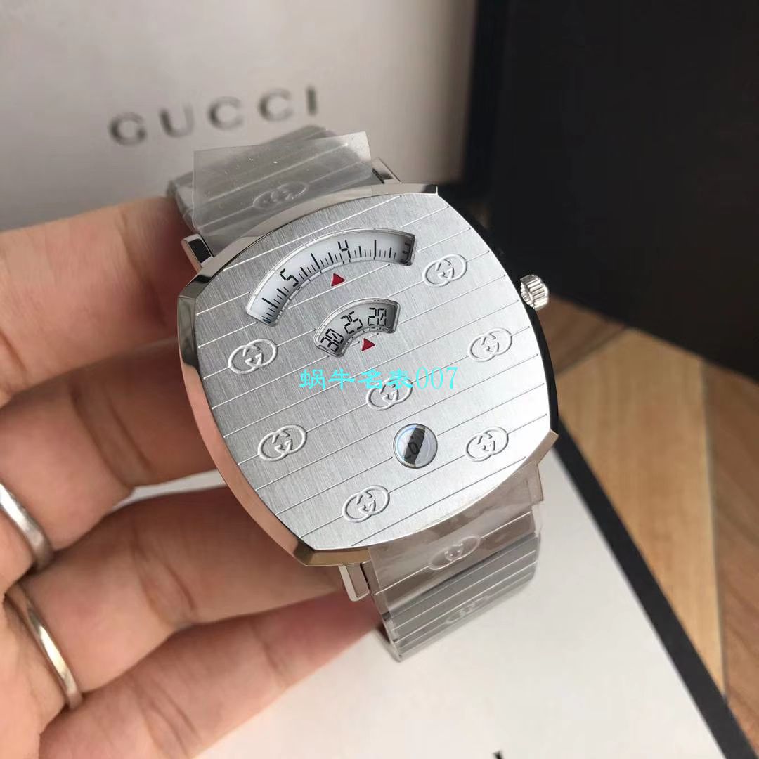 【渠道原单】original Gucci,‌古驰‌新款 Grip‌系列腕表YA157403，YA157401手表 