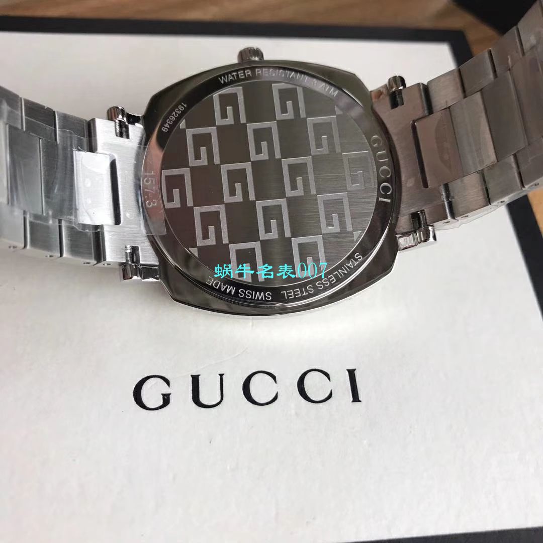 【渠道原单】original Gucci,‌古驰‌新款 Grip‌系列腕表YA157403，YA157401手表 