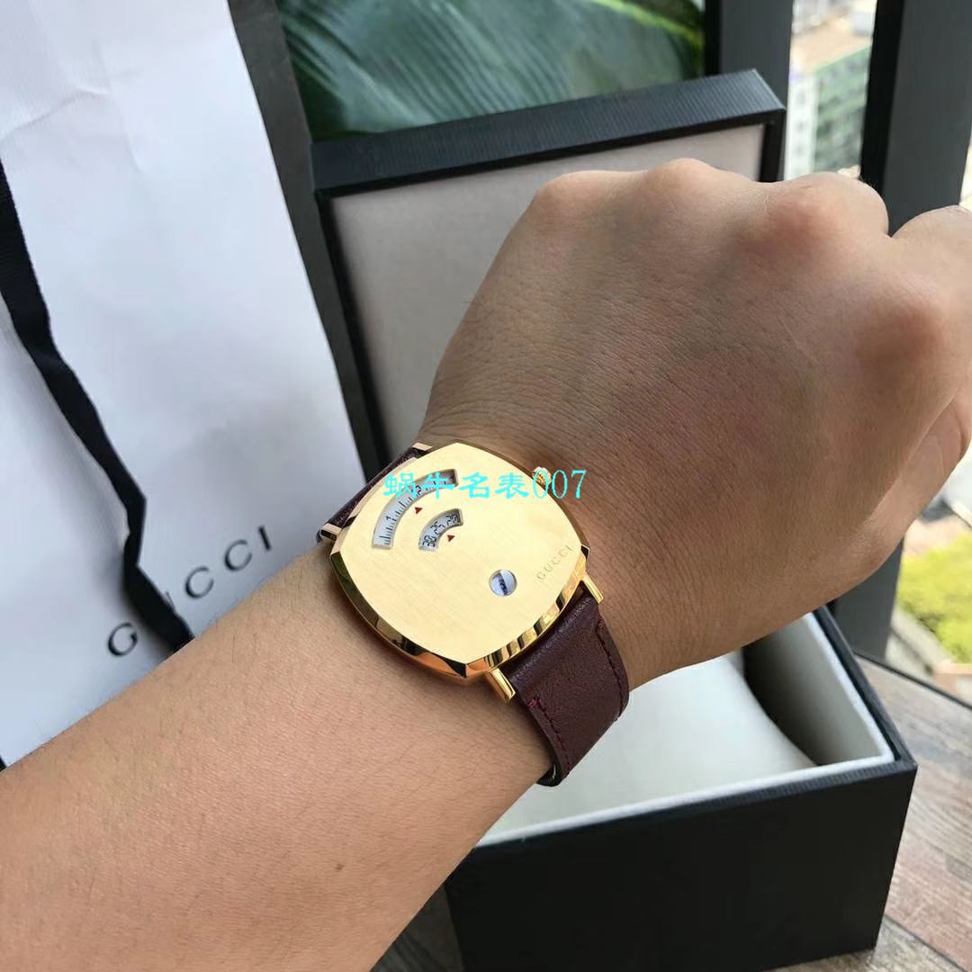 【渠道原单】original Gucci,‌古驰‌新款 Grip‌系列腕表YA157403，YA157401手表 / GUCCIKK19