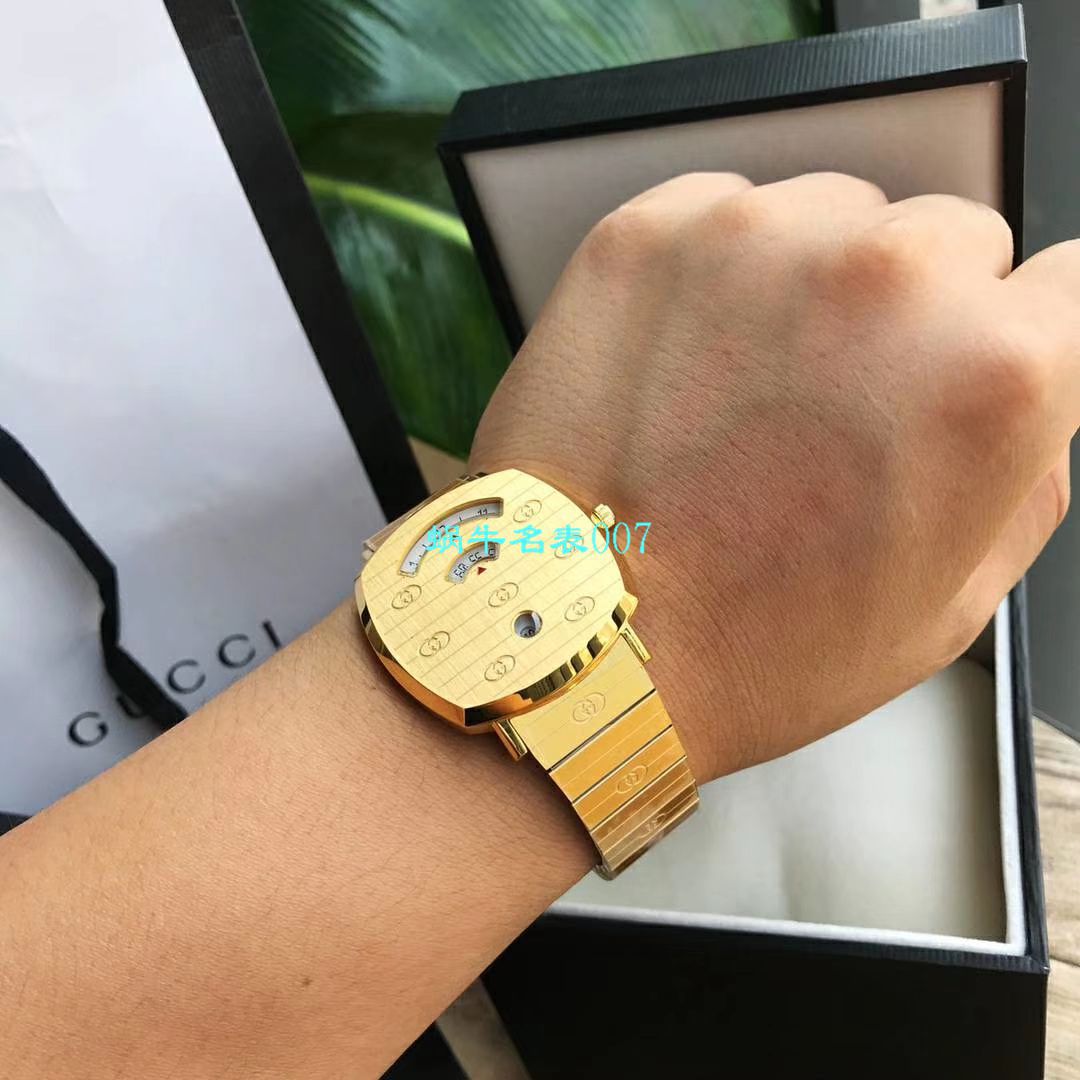 【渠道原单】original Gucci,‌古驰‌新款 Grip‌系列腕表YA157403，YA157401手表 / GUCCIKK19