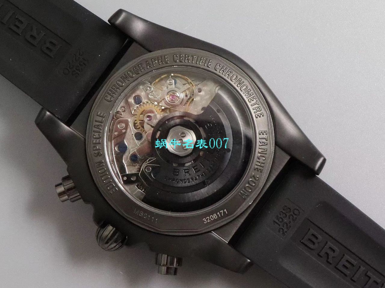 【GF厂超A高仿手表】百年灵机械终极计时黑鹰腕表系列MB0111C2.BD07.153S.M20D.2腕表 
