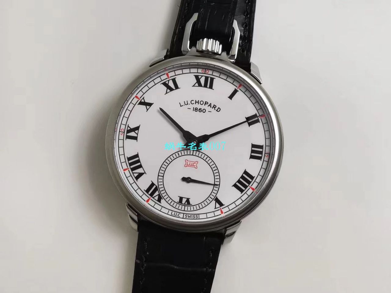 【LUC厂Chopard复刻手表】萧邦L.U.C系列L.U.C THE TRIBUTE系161923-1001腕表‎与‎怀表一‎体腕表 / XB052