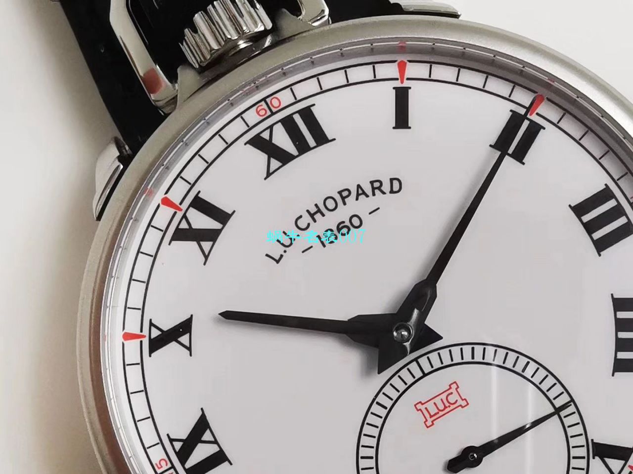 【LUC厂Chopard复刻手表】萧邦L.U.C系列L.U.C THE TRIBUTE系161923-1001腕表‎与‎怀表一‎体腕表 