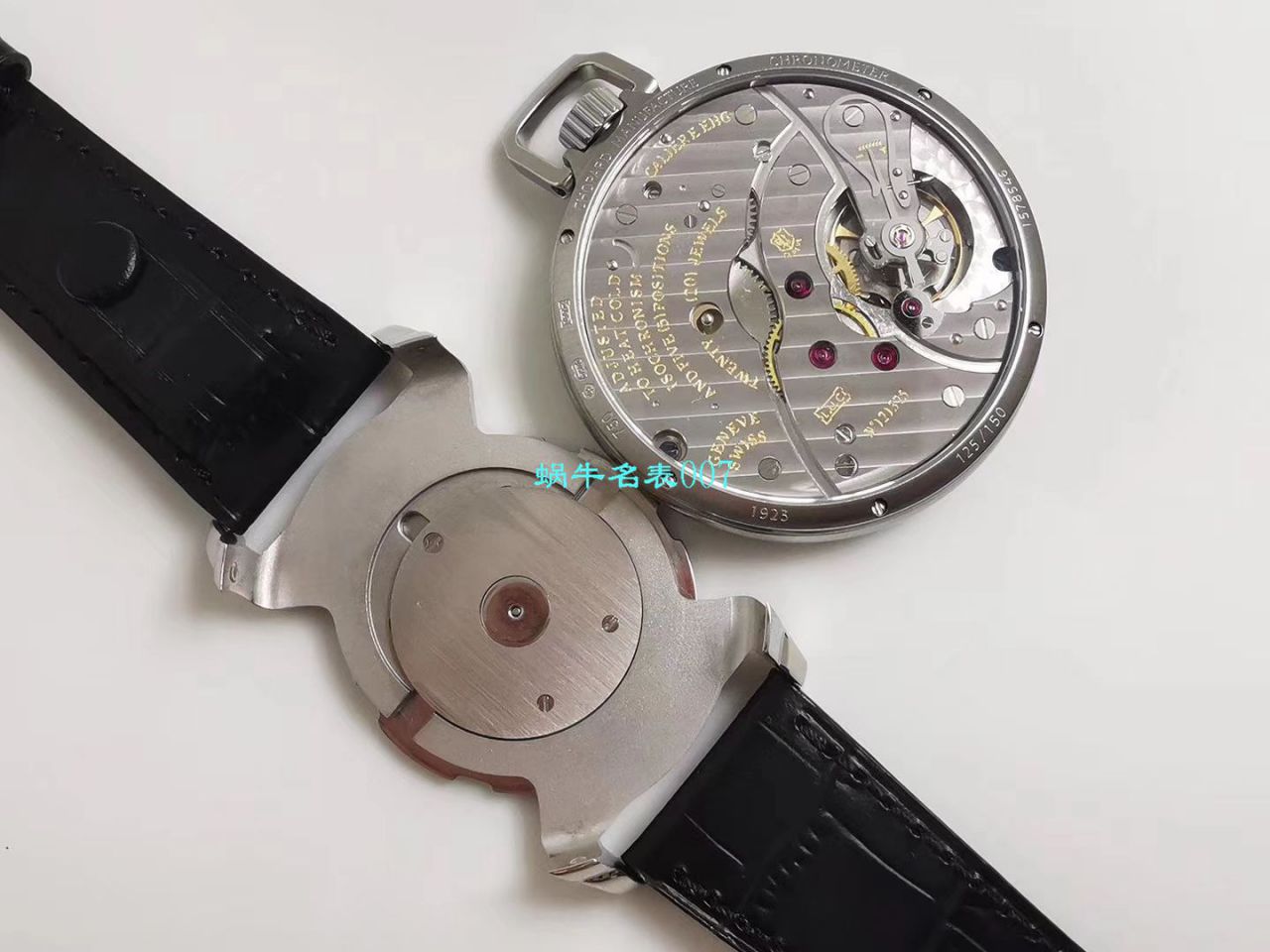 【LUC厂Chopard复刻手表】萧邦L.U.C系列L.U.C THE TRIBUTE系161923-1001腕表‎与‎怀表一‎体腕表 / XB052