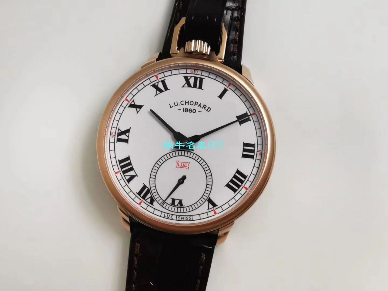 【LUC厂Chopard复刻手表】萧邦L.U.C系列L.U.C THE TRIBUTE系161923-1001腕表‎与‎怀表一‎体腕表 / XB052