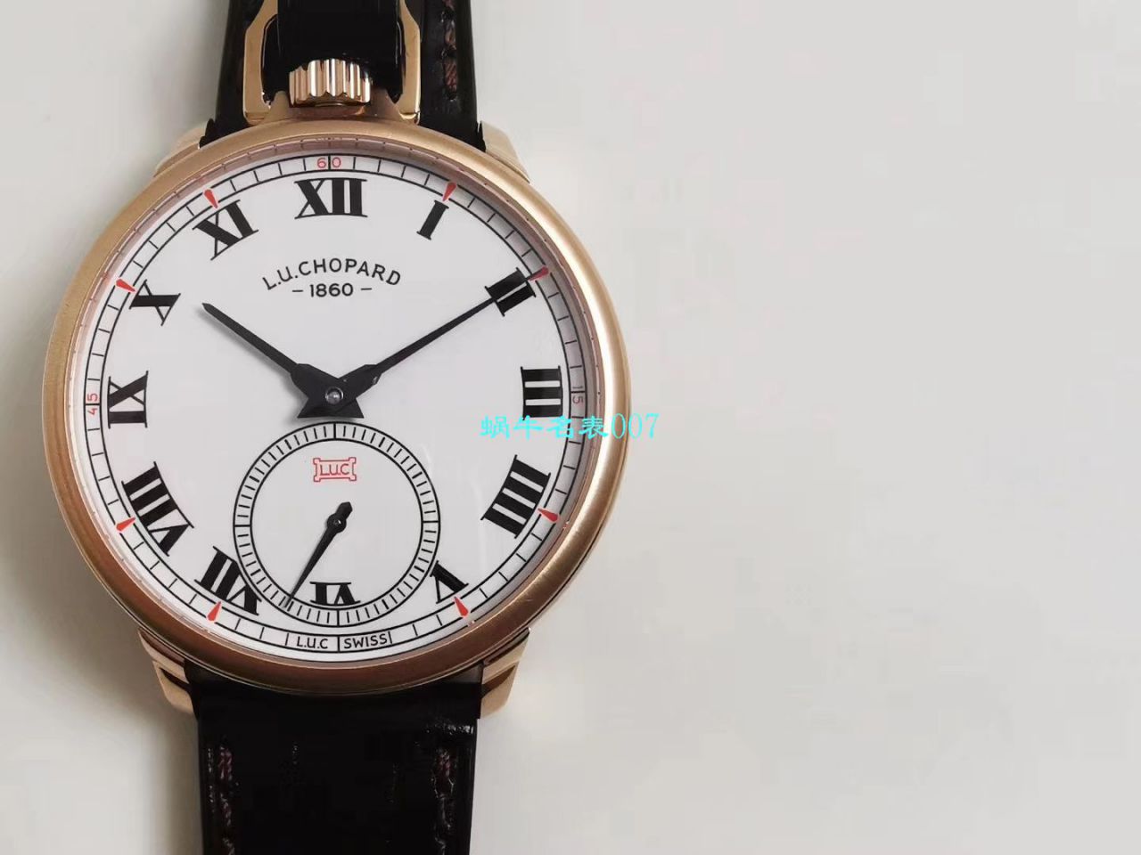 【LUC厂Chopard复刻手表】萧邦L.U.C系列L.U.C THE TRIBUTE系161923-1001腕表‎与‎怀表一‎体腕表 