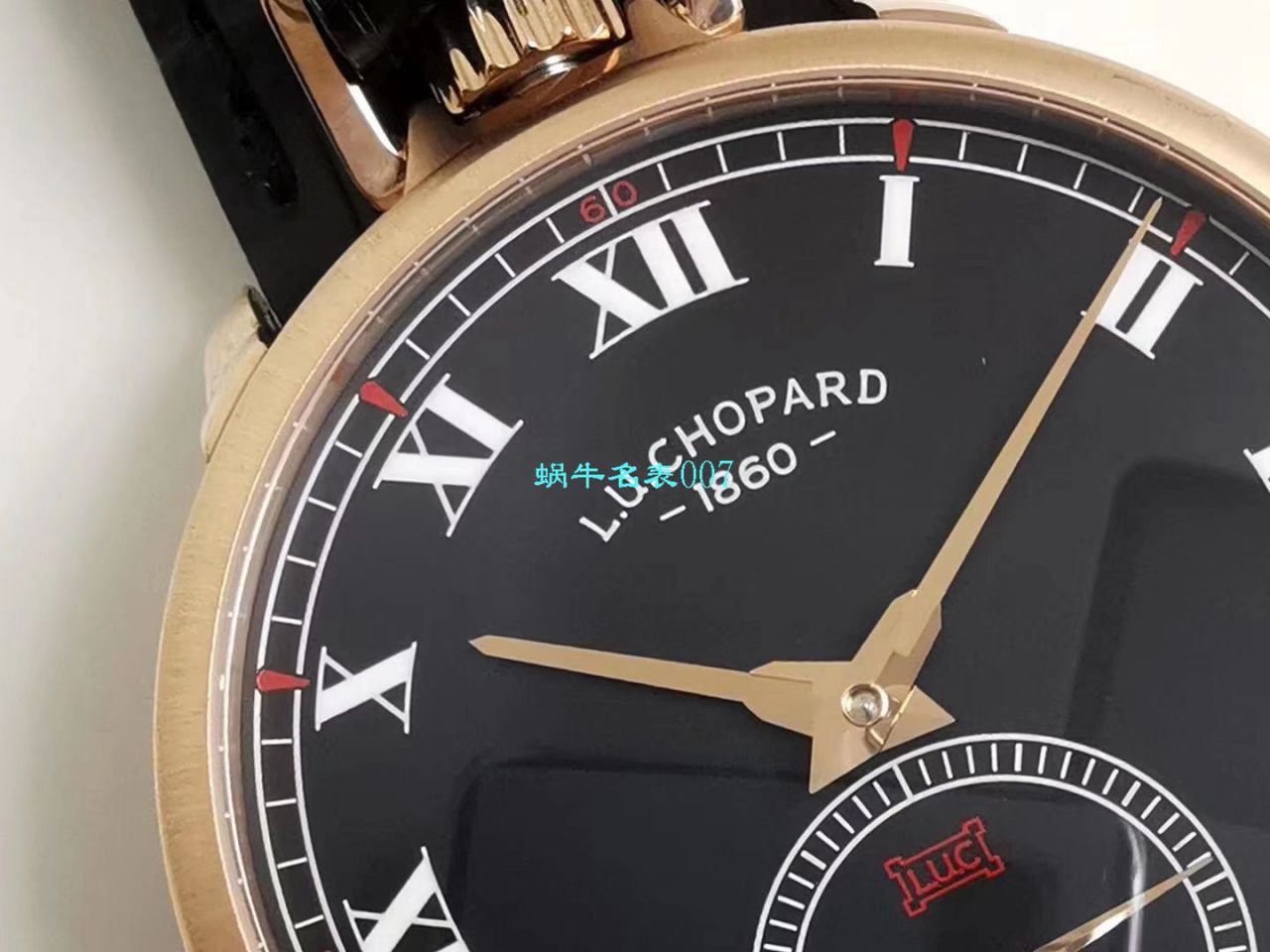 【LUC厂Chopard复刻手表】萧邦L.U.C系列L.U.C THE TRIBUTE系161923-1001腕表‎与‎怀表一‎体腕表 / XB052