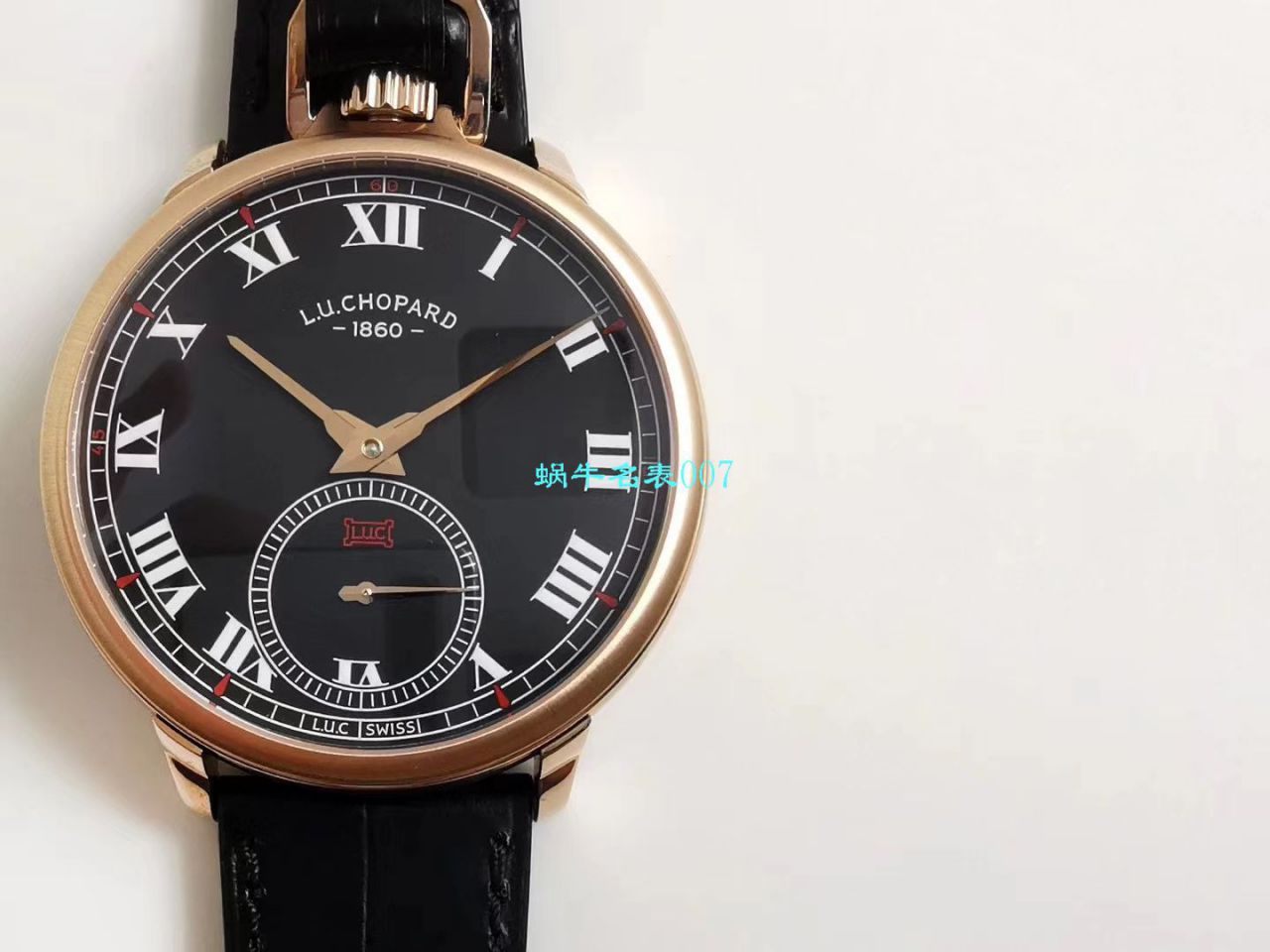 【LUC厂Chopard复刻手表】萧邦L.U.C系列L.U.C THE TRIBUTE系161923-1001腕表‎与‎怀表一‎体腕表 / XB052