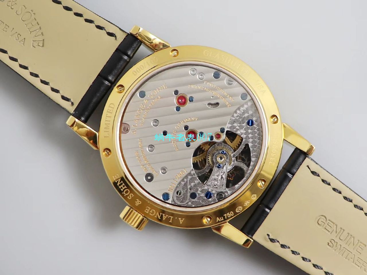 【LH厂官网精仿手表V2版本陀飞轮】朗格1815 TOURBILLON系列 730.032腕表 / LS018