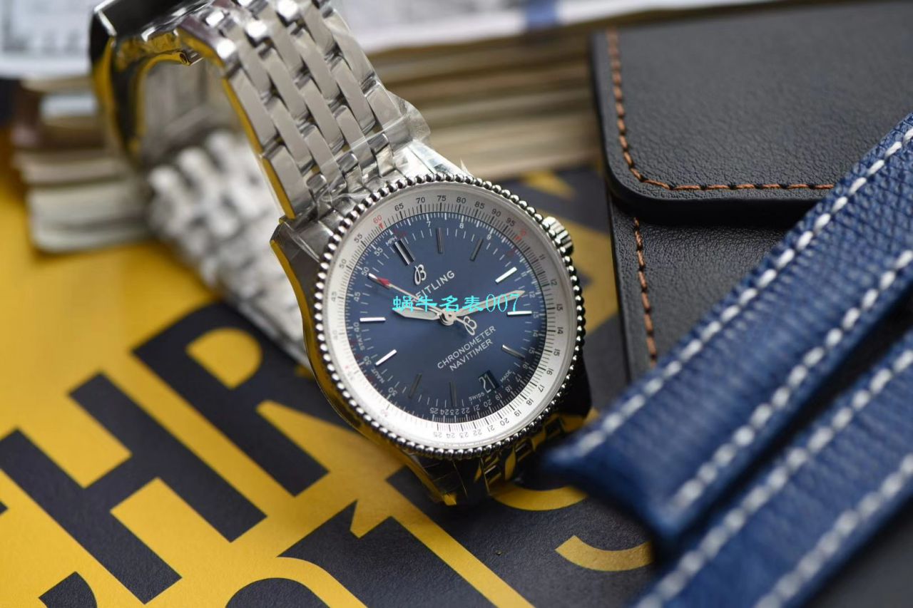 【视频评测】KOR厂出品复刻表，百年灵航空计时38mm 中性size高仿 U17325211G1A1男女均可佩戴 / BL128