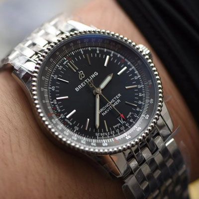 【视频评测KOR厂Breitling超A高仿手表】百年灵38MM航空计时1系列A17325241B1A1腕表