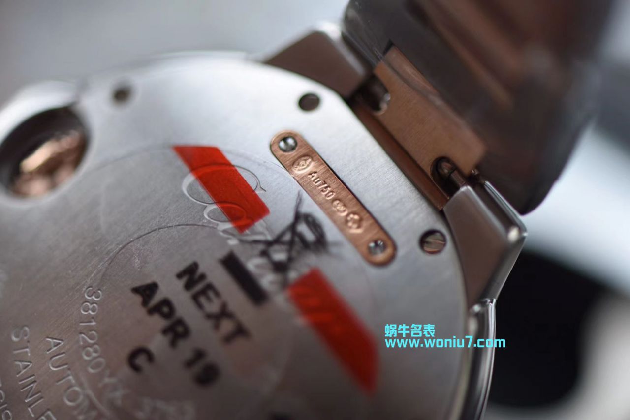 【视频评测HBBV6厂官网超A高仿】卡地亚蓝气球女装33毫米W2BB0023腕表 