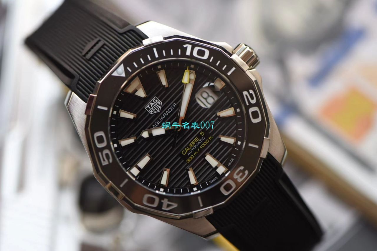 【V6厂官网顶级复刻手表】泰格豪雅竞潜300米WAY201A.FT6069腕表 