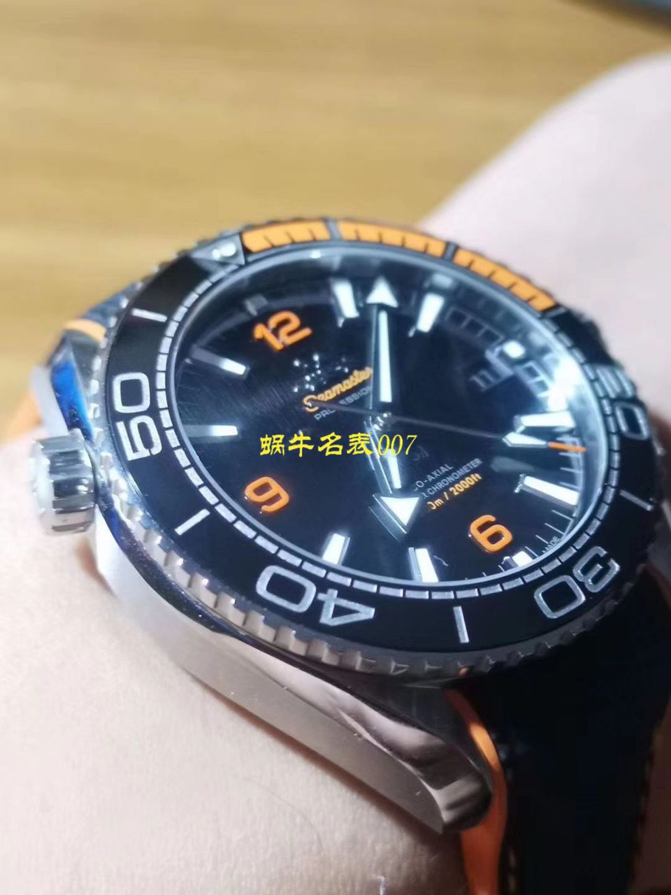 【视频评测VS厂OMEGA四分一橙】欧米茄海洋宇宙600米顶级复刻高仿215.30.44.21.01.002腕表 / M631
