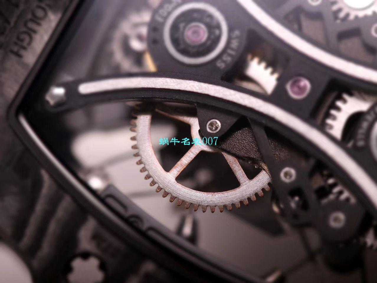 【JB厂理查德米勒复刻手表】Richard Mille男士系列RM 53-01 PABLO MAC DONOUGH陀飞轮腕表 